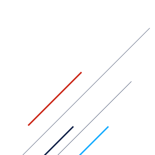 Graphics image of white background with dark blue, light blue, red and grey lines