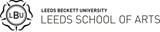 Image of Leeds School of Arts logo in black