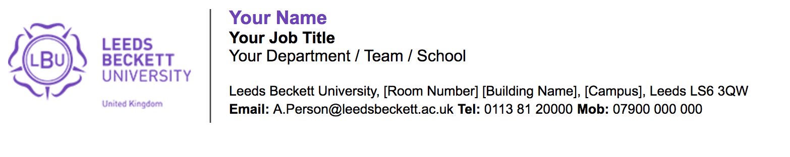 LBU International Signature